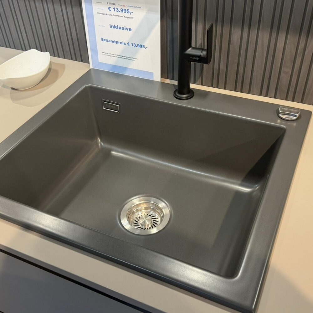 Nobilia Senso Macchiato Ausstellungsküche in L-Form – Ansicht 13