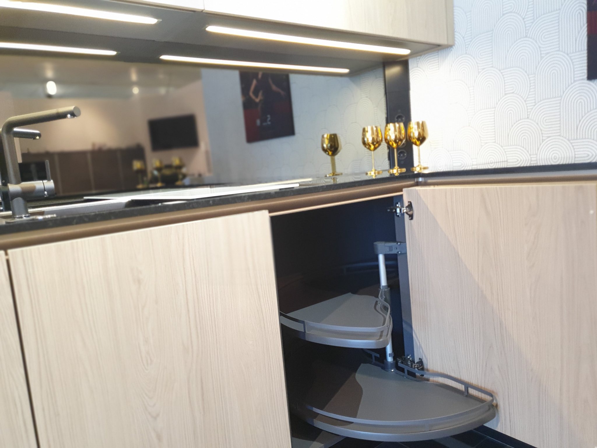 Nobilia Structura Designküche in Eiche Como – Ansicht 9